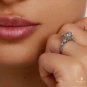 GIA Edwardian 4.45ctw OLD EUROPEAN Diamond Antique Platinum Engagement Ring