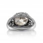 Antique Edwardian GIA 3.92ctw Platinum OLD European Diamond Engagement Ring