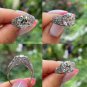 Antique Edwardian GIA 3.92ctw Platinum OLD European Diamond Engagement Ring