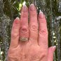 Estate GIA 2.74ct Natural Fancy Yellow OVAL 3 Stone Diamond Engagement Pl Ring