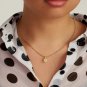 Natural 1.92ct Fancy Yellow Radiant Cut Diamond Solitaire 18K G Pendant Necklase