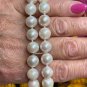 Classic Cultured Japanese Pearl White Double Strand Vintage Bracelet 14 YG