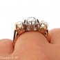 GIA 2.16CT ANTIQUE VINTAGE VICTORIAN OLD CUSHION DIAMOND ENGAGEMENT WEDDING RING