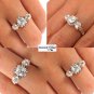GIA 2.16CT ANTIQUE VINTAGE VICTORIAN OLD CUSHION DIAMOND ENGAGEMENT WEDDING RING