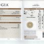 GIA 2.84CT MARQUISE ROUND DIAMOND DANGLING DROP 14K W GOLD VINTAGE EARRINGS