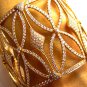 10.00CT ESTATE DIAMOND BANGLE CUFF BRACELET 18K ROSE GOLD MICRO PAVE GORGEOUS !