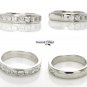 1.00CT SOLID PLATINUM DIAMOND WEDDING ANNIVERSARY BAND RING COMFORT FIT