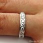 1.00CT SOLID PLATINUM DIAMOND WEDDING ANNIVERSARY BAND RING COMFORT FIT