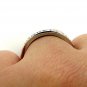 0.50CT PLATINUM ROUND CUT DIAMOND WEDDING ANNIVERSARY BAND RING COMFORT FIT