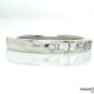 0.50CT PLATINUM ROUND CUT DIAMOND WEDDING ANNIVERSARY BAND RING COMFORT FIT
