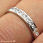 0.33CT ROUND DIAMOND WEDDING ANNIVERSARY BAND RING SOLID PLATINUM