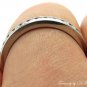 0.33CT ROUND DIAMOND WEDDING ANNIVERSARY BAND RING SOLID PLATINUM