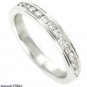 0.33CT ROUND DIAMOND WEDDING ANNIVERSARY BAND RING SOLID PLATINUM