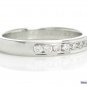 0.33CT ROUND DIAMOND WEDDING ANNIVERSARY BAND RING SOLID PLATINUM