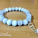 Handemade blue Pearl Bracelet