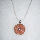 Silver .950 Pendant made with Rodocrosita