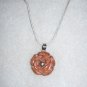 Silver .950 Pendant made with Rodocrosita