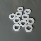 10 X  , Teflon washers .875" od. x .470" id. X .190" thick