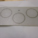 Sierracin Thermal Systems hot plate burner element glass plate measures  10 3/8"