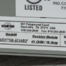 Bonitron  m3575r-h16bf resistor module 45 amp 16 ohm
