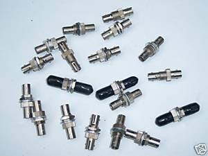 3M Fiber Optic STS style panel mount couplings New