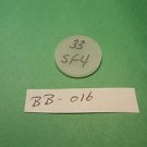 NSF - 4 optical glass 1.00" X  .125"  Thick
