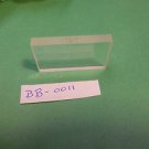 Crown Glass Window  , 2.00 " L  x 1.250" W x .250"  thick