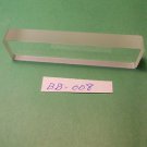 Crown Glass Window 4" long .984" wide x .500" thick