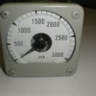 GENERAL ELECTRIC 0-3000 RPM METER