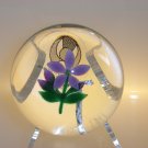 Signed Peter  Holmes  Traditional Lampwork  Paperweight