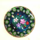 Signed Peter  Holmes  Traditional Lampwork Millefiori Paperweight