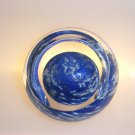 Signed Andrew  Holmes  Abstract The World  Paperweight
