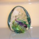 Scottish Borders Art Glass Fishing Trophy / Paperweight