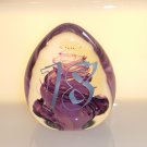 Scottish Borders Art Glass 18th Birthday Trophy / Paperweight
