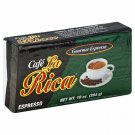 Cafe La Rica Gourmet Espresso Ground Coffee 10 oz Vacuum Sealed