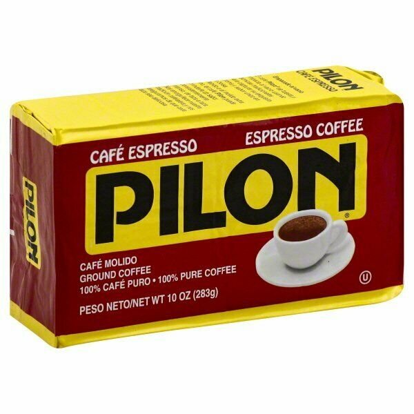 CafÃ© Pilon 100% Arabica Espresso Medium Roast Ground Coffee, 10 oz Vacuum Sealed