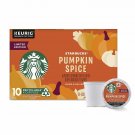 Starbucks Pumpkin Spice Limited Edition Coffee 10 K-Cup Pods FREE SHIPPING