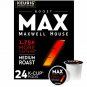MAX Boost By Maxwell House Medium Roast 1.75X Caffeine K-Cup Coffee Pods, 24 ct