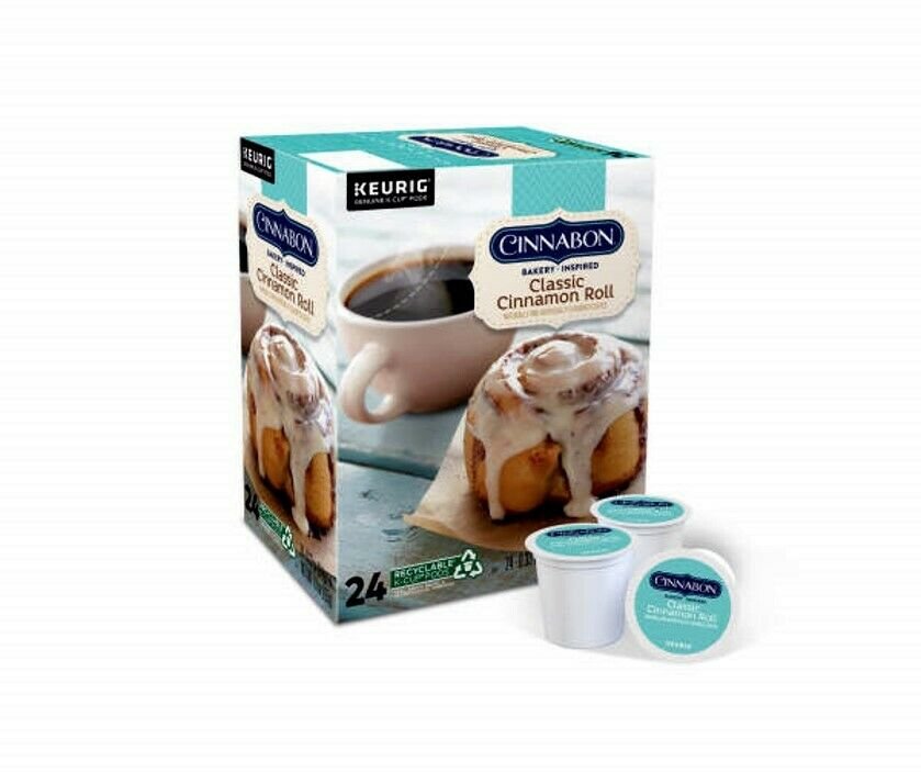 CINNABON CLASSIC CINNAMON ROLL 24-PACK BREW K-CUPS