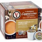 Victor Allen French Vanilla Cappuccino 42-Pack Single Serve Brew Cups