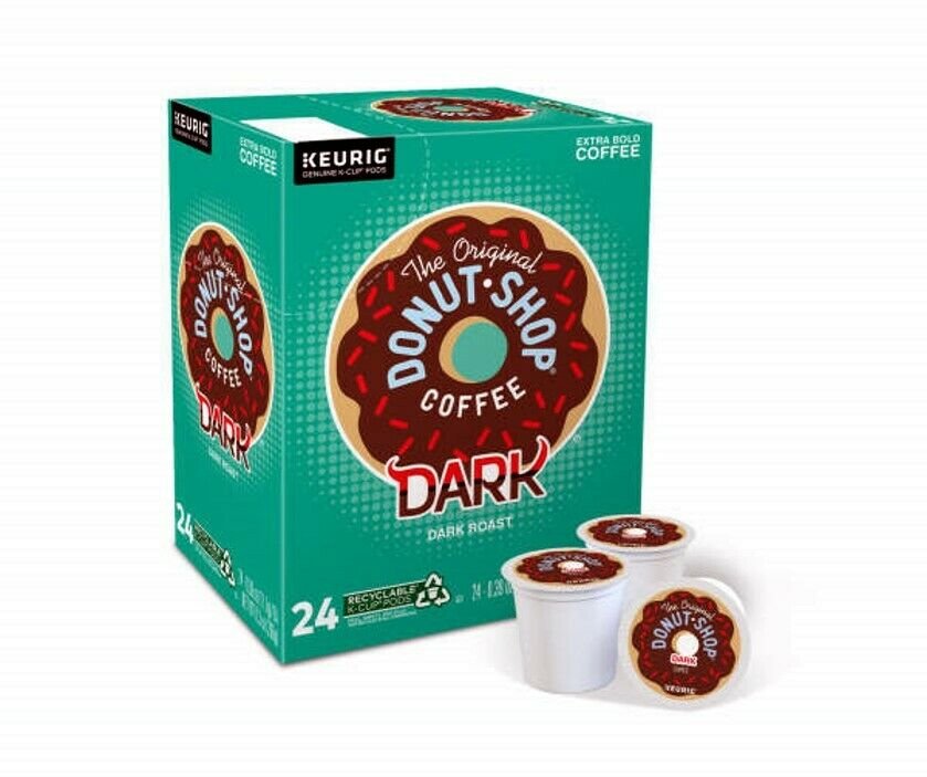 THE ORIGINAL DONUT SHOP COFFEE 24 K-CUP PODS DARK ROAST