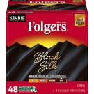 Folgers Black Silk Dark Roast Keurig Coffee Pods, 48 Ct