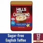 Hills Bros Cappuccino Sugar-Free French Vanilla Med. Roast Instant Coffee 12 oz