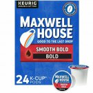 Maxwell House Smooth Bold Roast Coffee K-Cup Pods, 24 ct Box