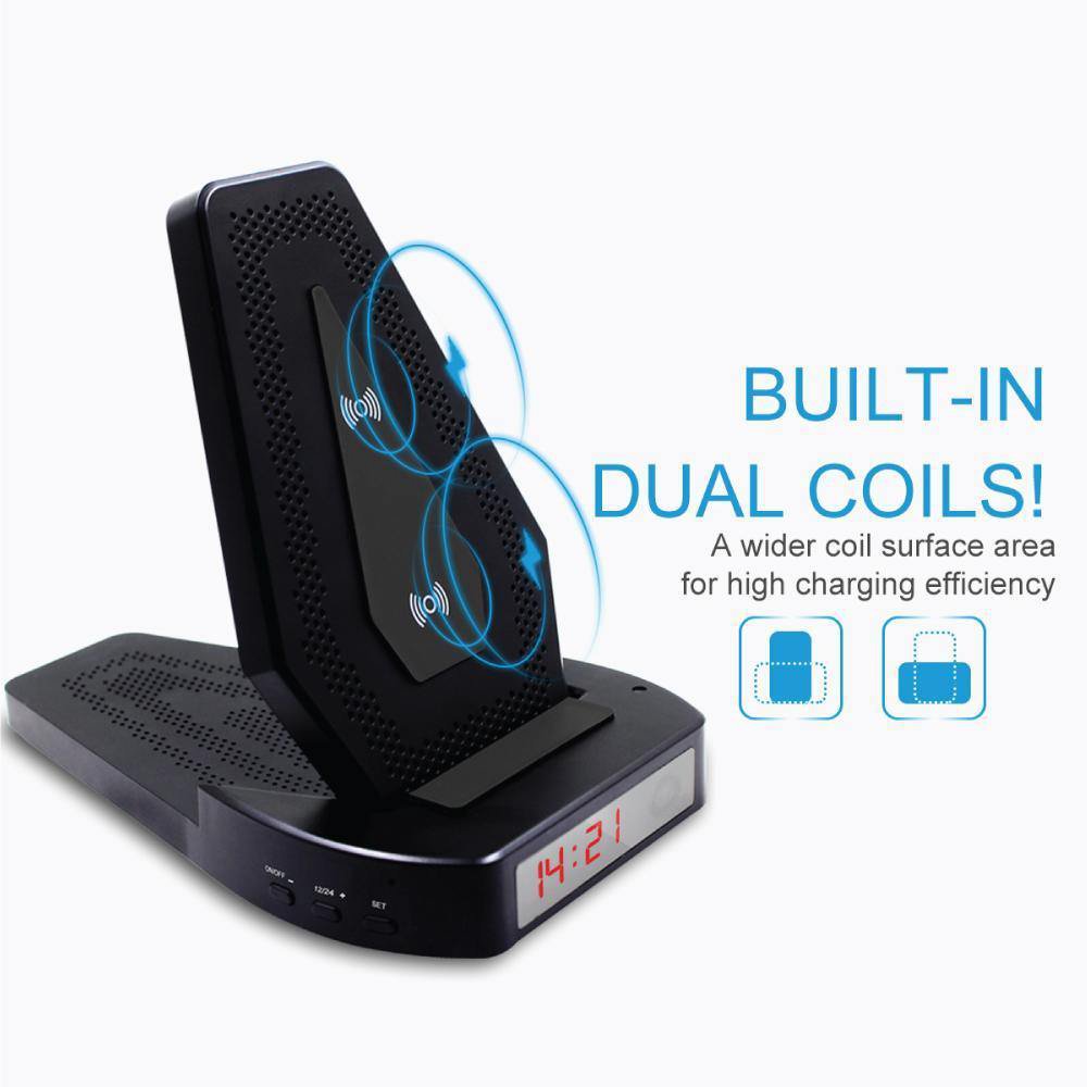 Wireless Phone Charger Wi-Fi DVR