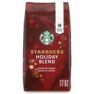 Starbucks Holiday Blend 17 oz Whole Bean Coffee Limited Edition (Set of 2 Bags) FREE SHIPPING