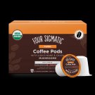 Four Sigmatic Think High Caffeine Organic K-Cup Coffee Pods, Mental Focus, Dark Roast, 12 Ct