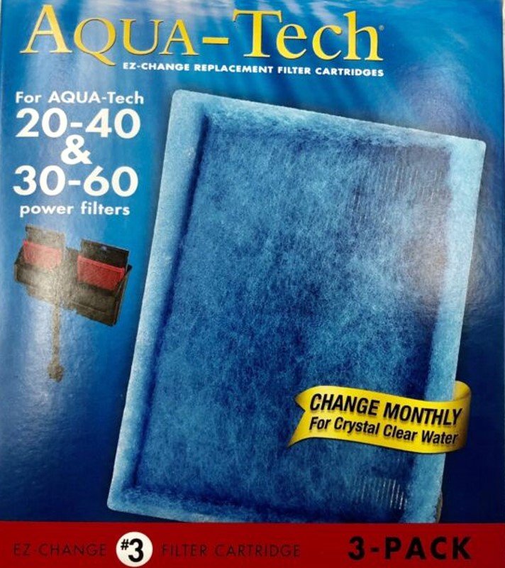 Aqua -Tech 20-40 & 30-60 Power Filters 3 Pack + 1 Extra FREE SHIPPING