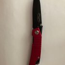 Red and Black Special Forces Folding Knife