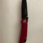 Red and Black Special Forces Folding Knife